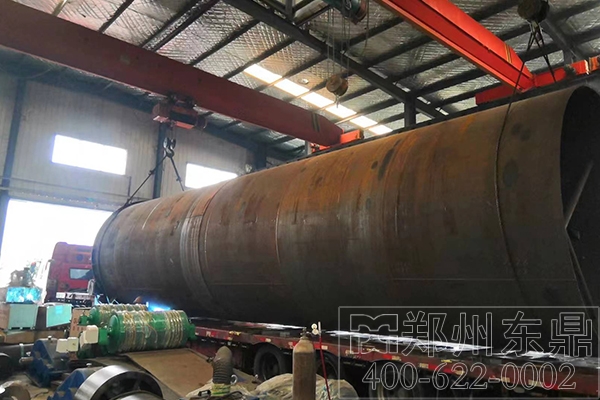 山西運(yùn)城煤泥烘干機(jī)裝車(chē)發(fā)貨