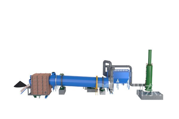 型煤烘干機生產線