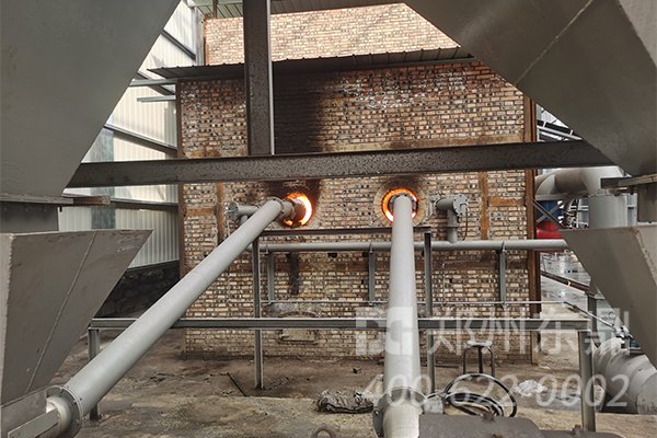 煤泥烘干機生產線運行現場